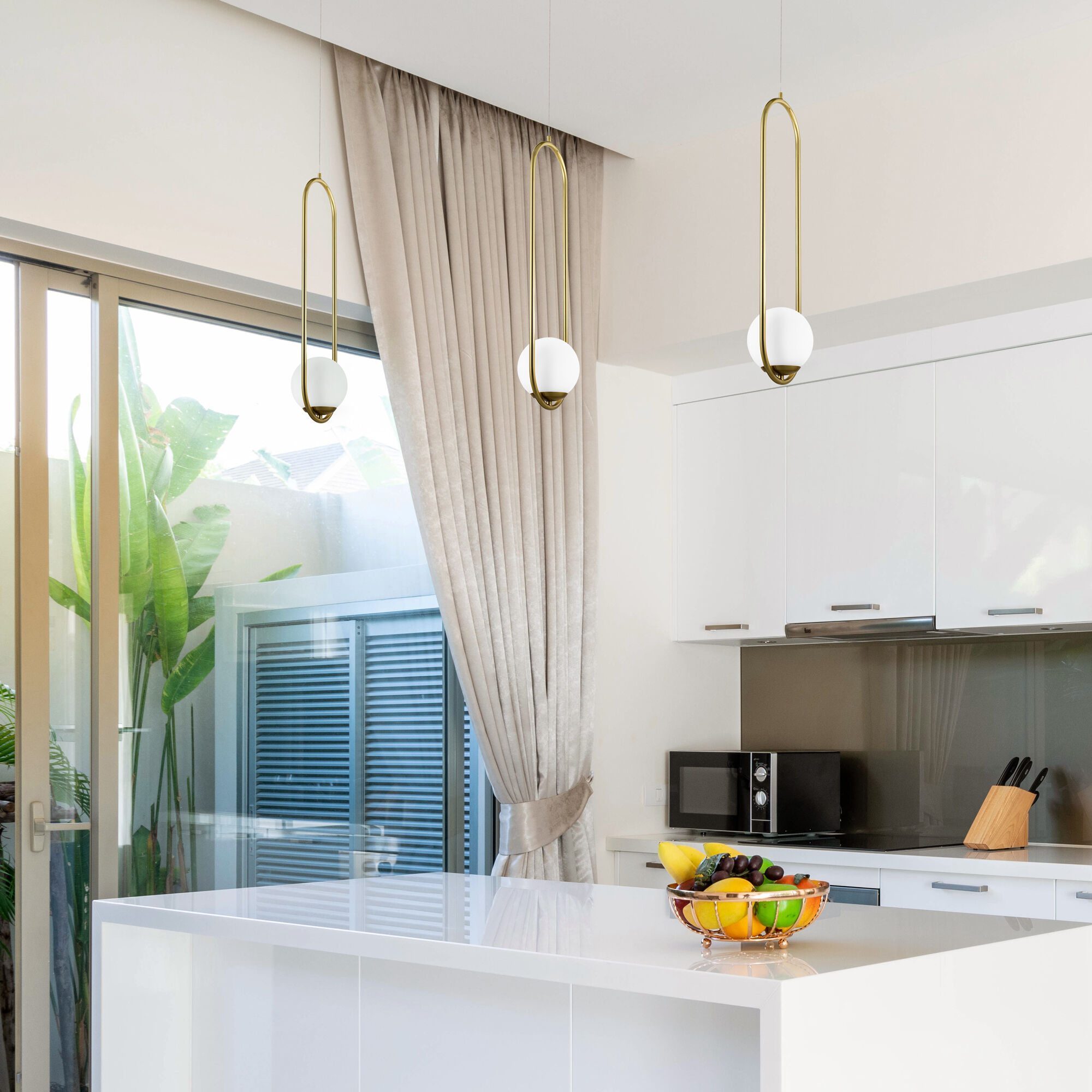 Capri 5.5 inch Antique Brass Pendant Ceiling Light