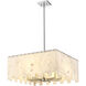 Viviana 8 Light 26 inch Polished Nickel Chandelier Ceiling Light