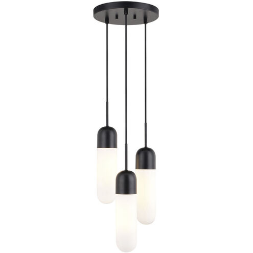 Thalia LED 10 inch Matte Black Pendant Ceiling Light