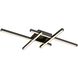 Maud LED 20 inch Graphite Flush Mount Ceiling Light
