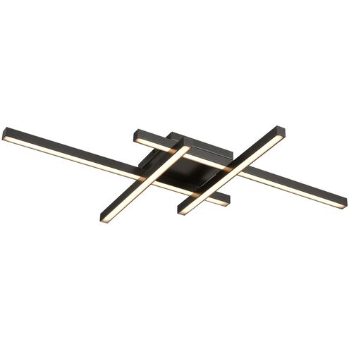 Maud LED 20 inch Graphite Flush Mount Ceiling Light