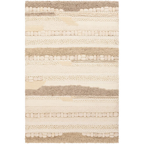 Summit II 90 X 60 inch Cream/Ivory/Butter/Beige Rugs