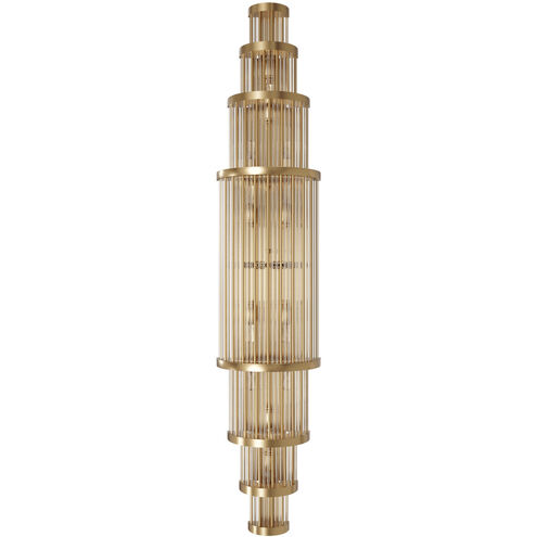 Waldorf Wall Sconce Wall Light in Aged Brass