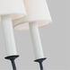 C&M by Chapman & Myers Richmond 2 Light 10.13 inch Weathered Galvanized Sconce Wall Light