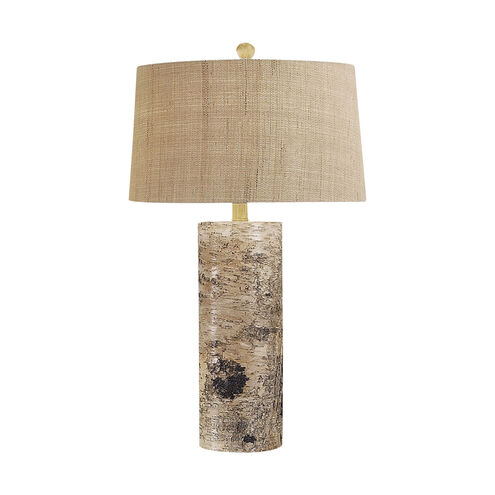 Asher 30 inch 100 watt Natural Table Lamp Portable Light