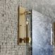 Bari LED 4.25 inch Satin Brass Wall Light