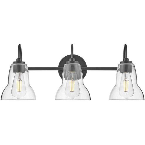 Vera LED 24 inch Black Bath Light Wall Light