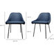 Blaze Blue Dining Chair