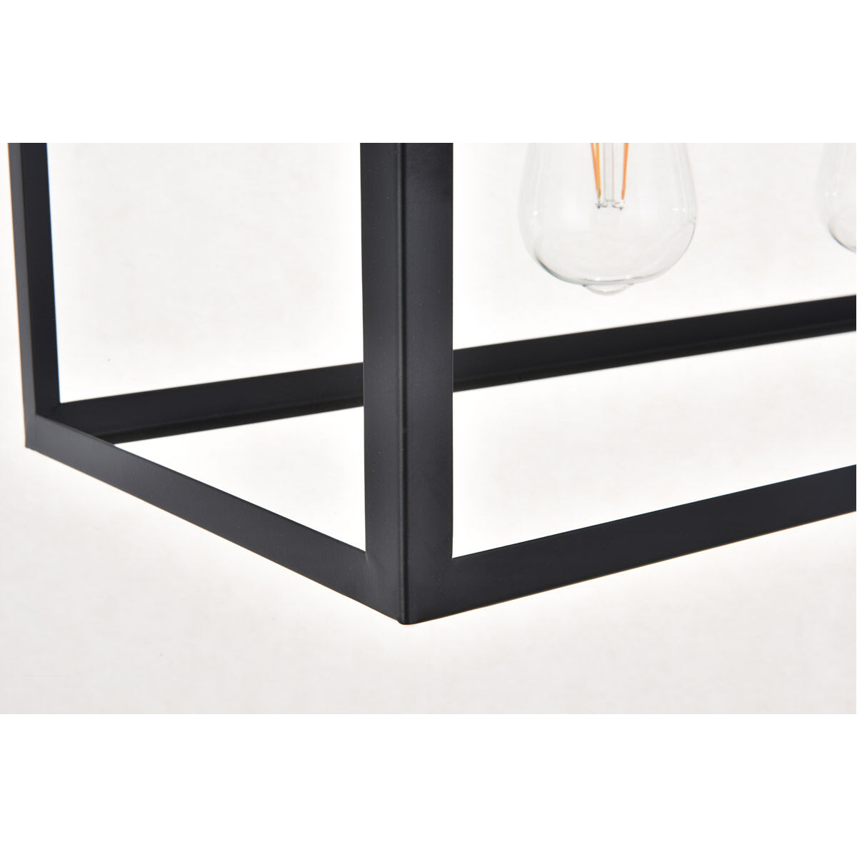 Resolute 3 Light 25 inch Black Pendant Ceiling Light