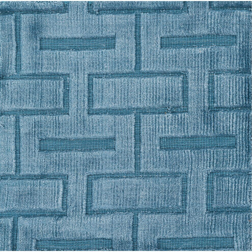 Castlebury 63 X 39 inch Sky Blue Rug