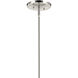 Eadie 6 Light 6 inch Polished Nickel Chandelier Ceiling Light