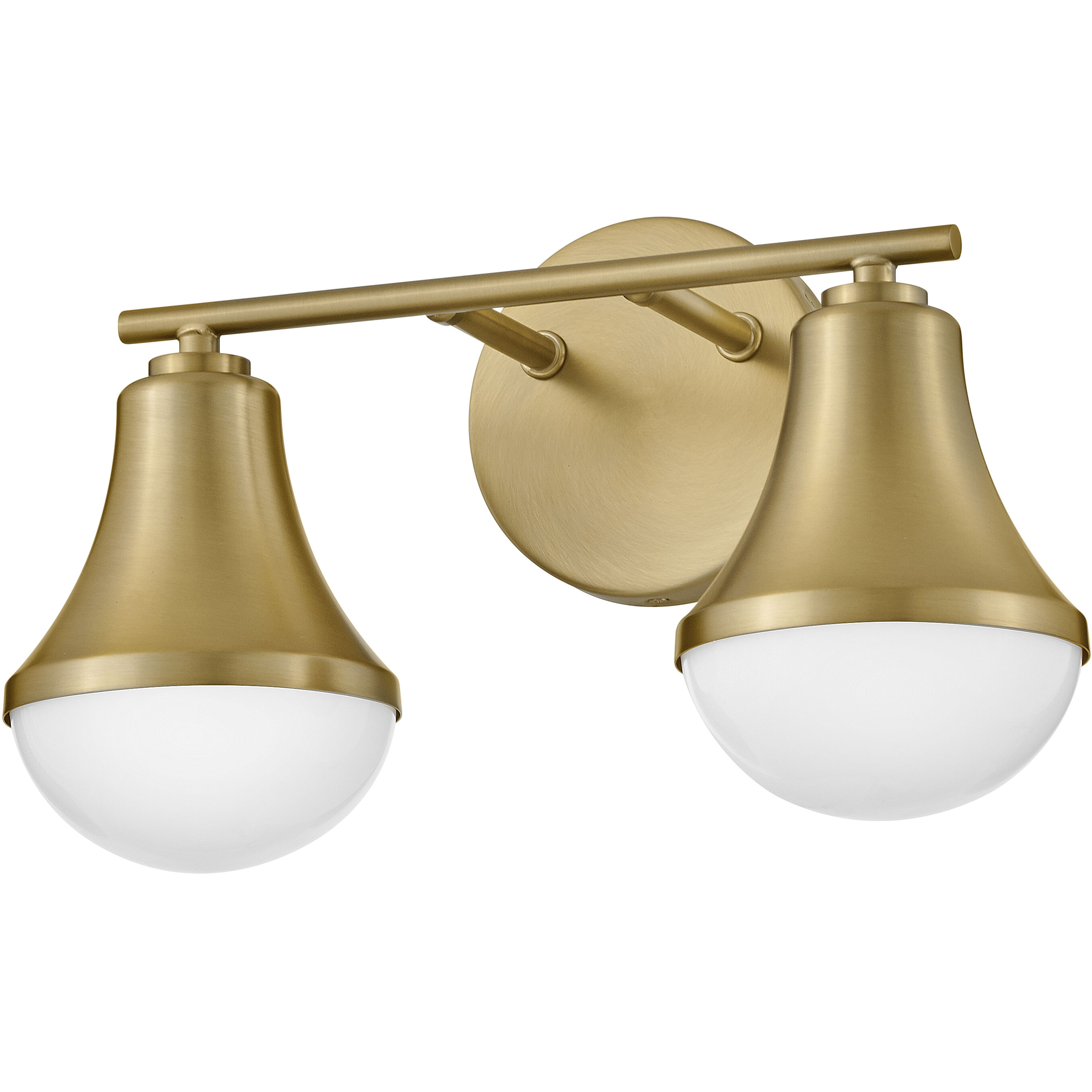 Haddie LED 14.5 inch Lacquered Brass Bath Light Wall Light