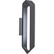 Pitch LED 4.75 inch Coal ADA Wall Sconce Wall Light, Outdoor
