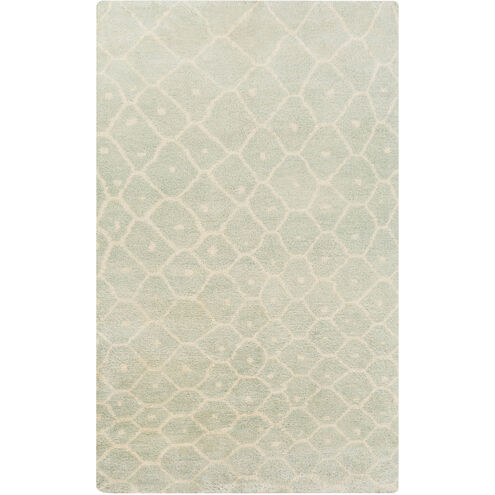 Utopia 36 X 24 inch Mint, Khaki Rug