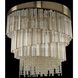 Espirali 9 Light 27 inch Brushed Champagne Gold Pendant Ceiling Light