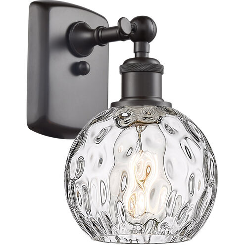 Ballston Athens Water Glass 1 Light 6 inch Oil Rubbed Bronze Sconce Wall Light