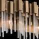 Matrix 3 Light 28 inch Havana Gold Bath Vanity Light Wall Light