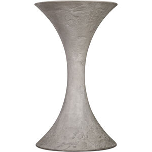 Hourglass Weathered Gray Outdoor Planter