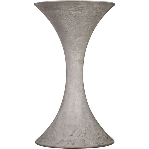 Hourglass Weathered Gray Outdoor Planter