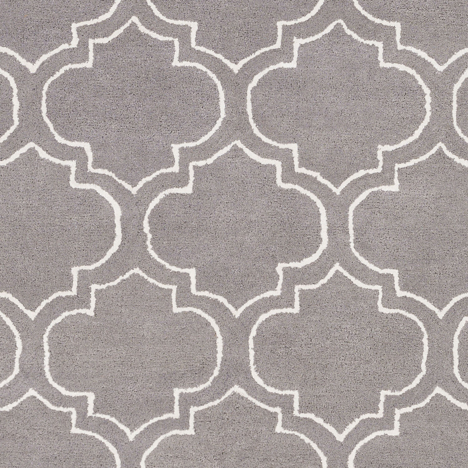 Signature Medium Gray / Ivory Handmade Rug