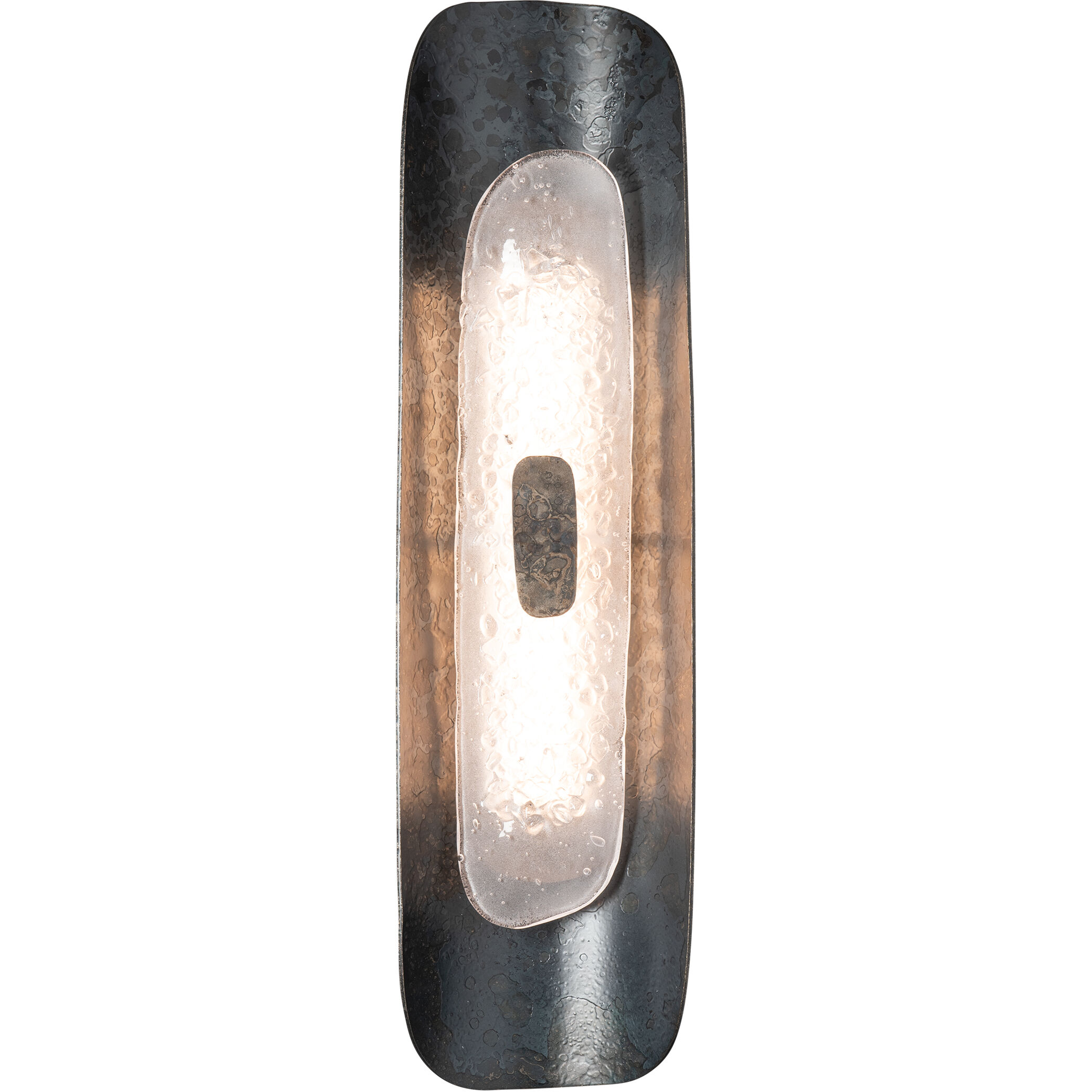 Shield LED 7 inch Oil Rubbed Bronze/Sterling ADA Wall Sconce Wall Light
