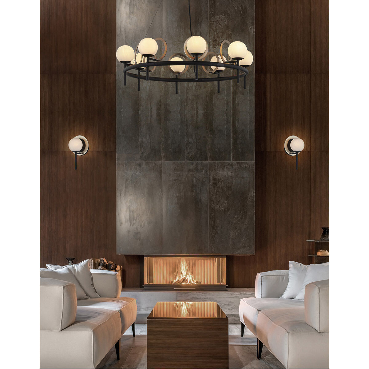 Black halo chandelier hotsell