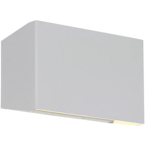 Amora LED 6 inch Satin Outdoor Wall Sconce