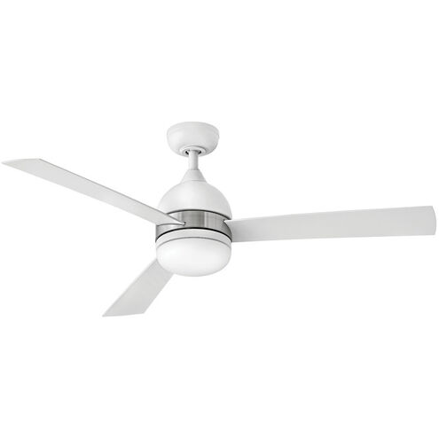 Verge 52 inch Matte White Fan