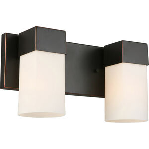 Ciara Springs 2 Light 12.99 inch Oil Rubbed Bronze Bath Vanity Wall Light