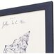 Propac Blue and White and Multi Framed Art, Propac