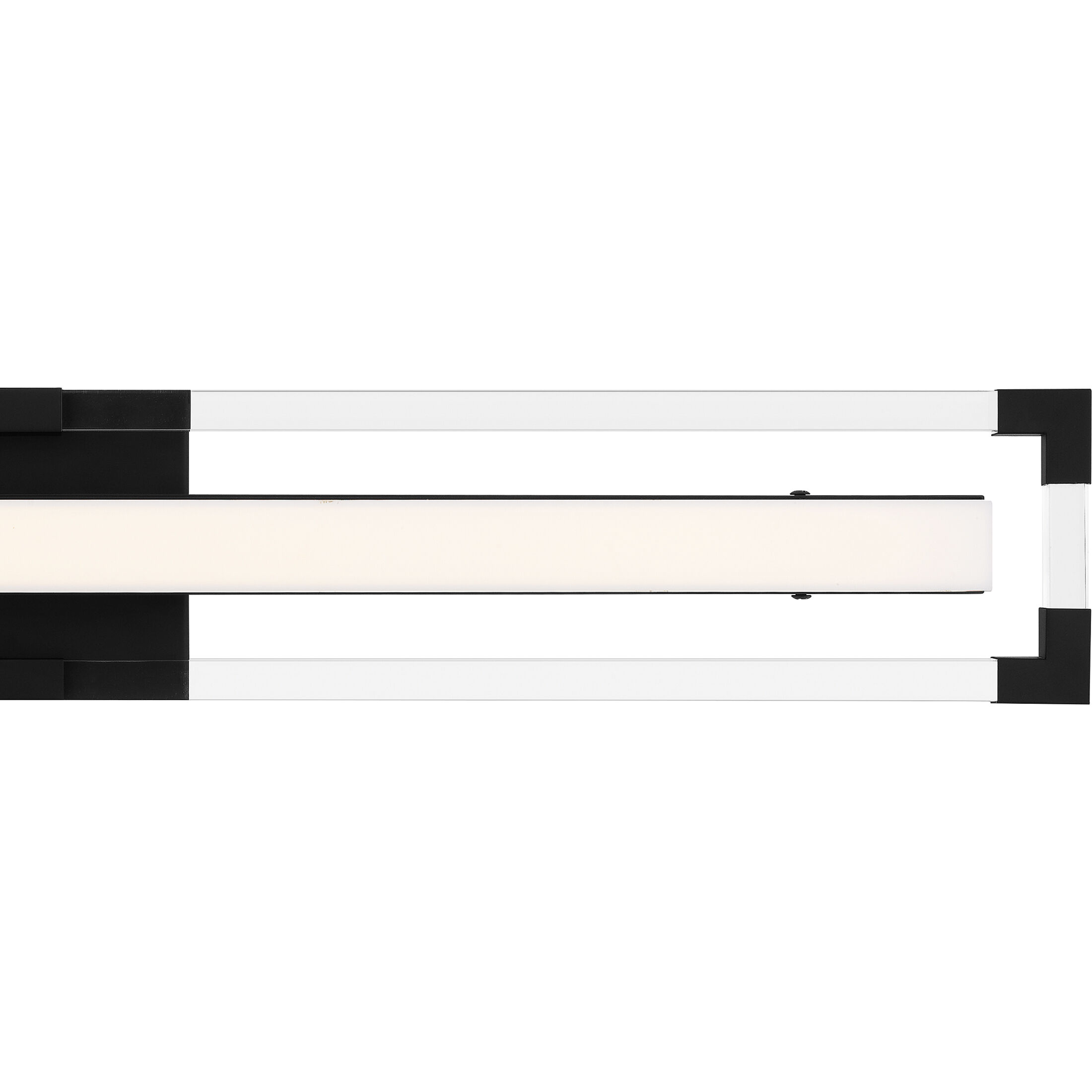 Elias LED 32 inch Matte Black Bath Light Wall Light, Large