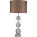 Winston 32 inch 100 watt Camel Table Lighting Portable Light in Brown