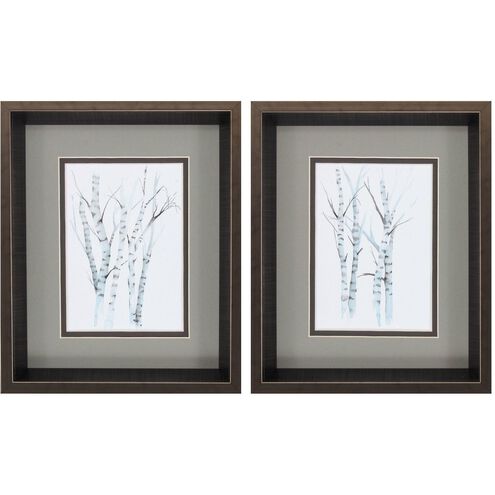 Landscapes Collection Blue Framed Art