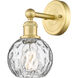 Athens Water Glass Sconce Wall Light in Satin Gold