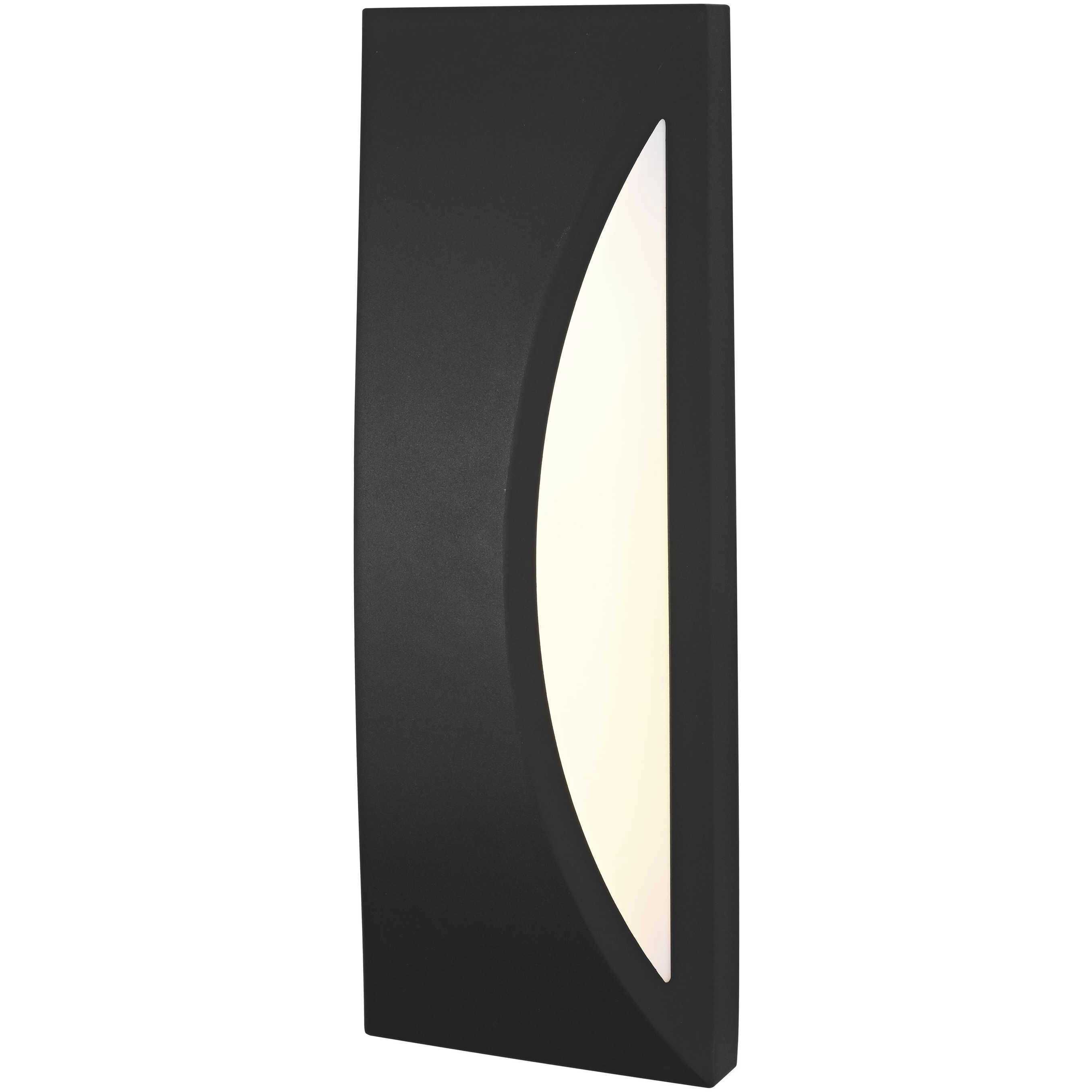 Zayn 1 Light 14 inch Black Outdoor Wall Sconce