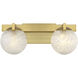 Darien 2 Light 17.00 inch Bathroom Vanity Light