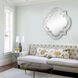 Sebastian 54.5 X 54.5 inch White Mirror