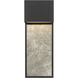 Norrin LED 21.25 inch Sand Coal Black Outdoor Wall Sconce