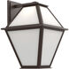 Terrace LED 24 inch Statuary Bronze Outdoor Sconce, Lantern