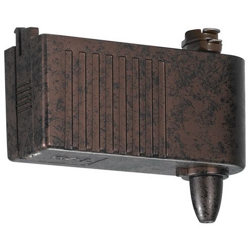Cal Track 1 Light 12V Rust Track Adapter Ceiling Light, Low Voltage