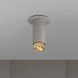 Exhaust Surface LED 2.36 inch Stone / Brass Flush Mount Ceiling Light