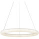 Cumulus Minor LED 24.13 inch White Pendant Ceiling Light