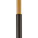 Willoughby 67 inch 150 watt Brass/Oil Rubbed Bronze Floor Lamp Portable Light
