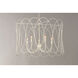 Trellis 5 Light 32 inch Weathered White Multi-Light Pendant Ceiling Light