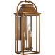 Sean Lavin Wellsworth 3 Light 22.5 inch Natural Copper Outdoor Wall Lantern