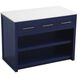 Porter Blue Kitchen Island in 48 in