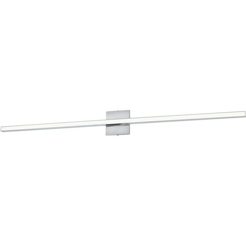 Alexander LED 47.5 inch Polished Chrome Linear Vanity Wall Light, Color Changing