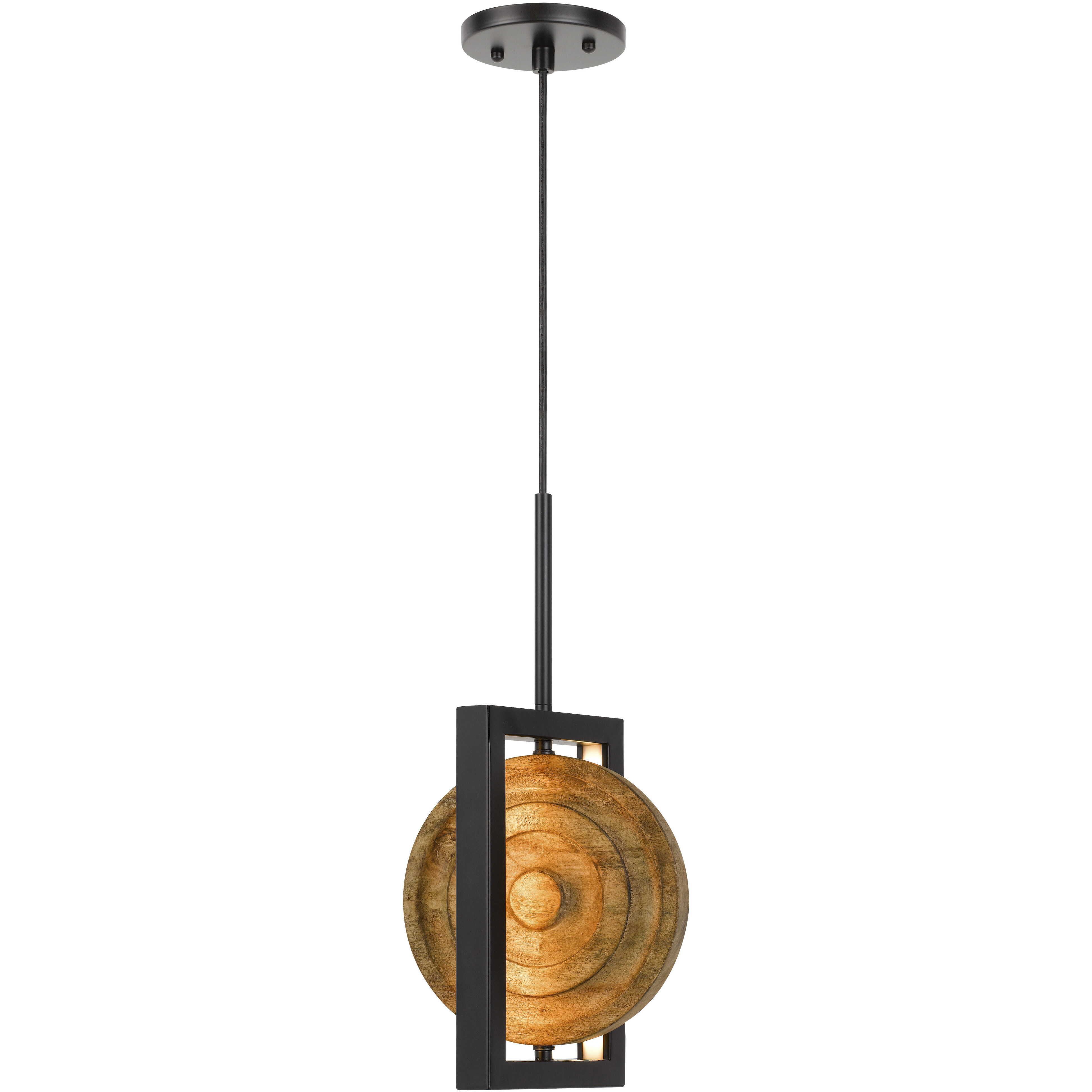 Fano LED 32 inch Pine Pendant Ceiling Light