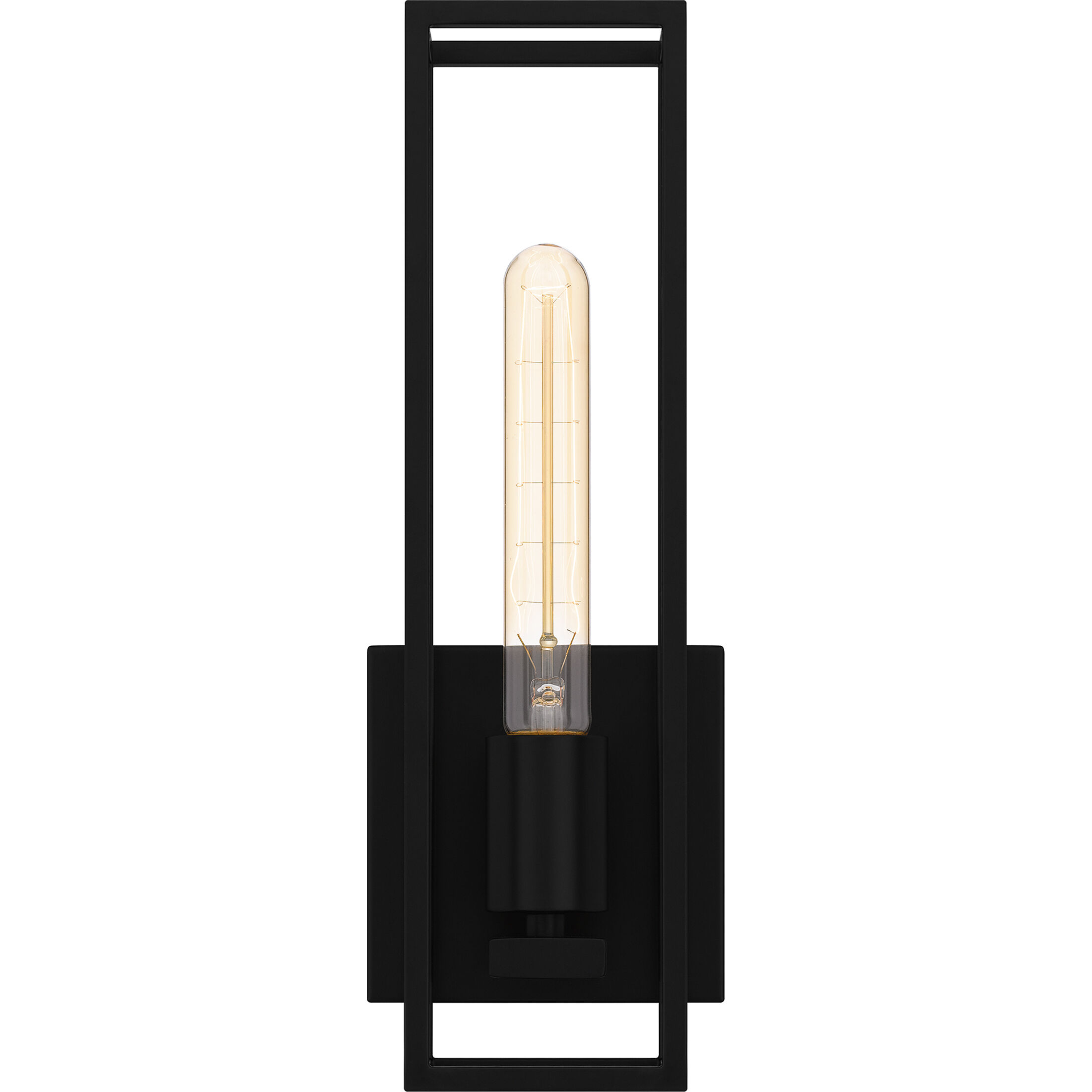 Leighton 1 Light 5 inch Matte Black Wall Sconce Wall Light