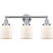 Bell 3 Light 24.5 inch Polished Chrome Bath Vanity Light Wall Light